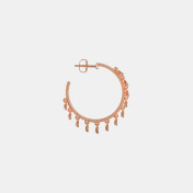 The Zairi Hoop Earrings - thumb 6