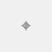 The Classic Princess Stud Earrings - thumb 4