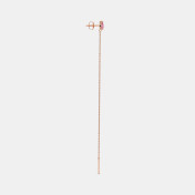 The Roobi Multi Pierced Sui Dhaga Earrings - thumb 6