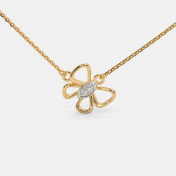 The Flutter And Floral Kids Necklace - thumb 3
