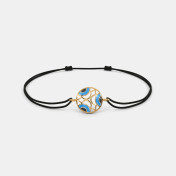 The Dainty Evil Eye Cord Bracelet - thumb 1