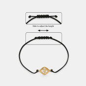 The Sacred Om Cord Bracelet - thumb 4