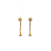 The Opazo Dangle Hoop Earrings - thumb 3