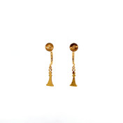 The Opazo Dangle Hoop Earrings - thumb 5