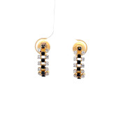 The Friederike J Hoop Earrings - thumb 2