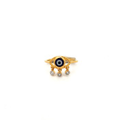 The Anselma Evil Eye Ring - thumb 1