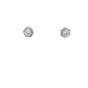 The Petaluxe Solitaire Stud Earrings - thumb 3