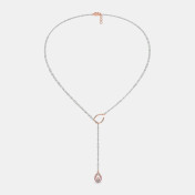 The Flaring Lariat Necklace - thumb 4