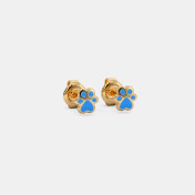 The Paw Kids Stud Earrings - thumb 2