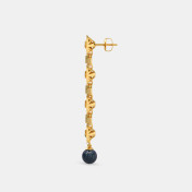 The Meticulous Long Drop Earrings - thumb 2