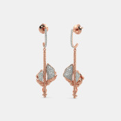 The Anuka Roseate Drop Earrings - thumb 1