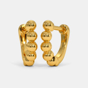 The Nani Multi Pierced Hoop Earrings - thumb 1