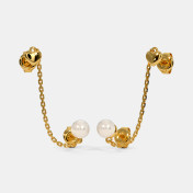 The Keanu Multi Pierced Stud Earrings - thumb 1