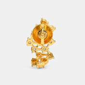 The Cherish J Hoop Earrings - thumb 5