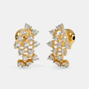 The Cherish J Hoop Earrings - thumb 1