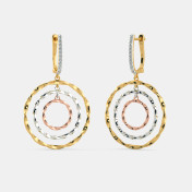 The Pierre Threetone Drop Earrings - thumb 1
