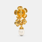 The Begonia Drop Earrings - thumb 4
