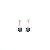 The Kianna Dangle Hoop Earrings - thumb 3