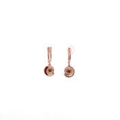 The Kianna Dangle Hoop Earrings - thumb 5
