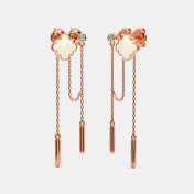 The Nidra Multi Pierced Drop Earrings - thumb 1