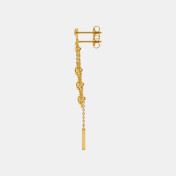The Ezra Multi Pierced Drop Earrings - thumb 4