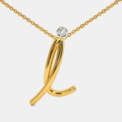 The Cursive I Necklace - thumb 4