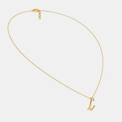 The Cursive C Necklace - thumb 6