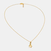 The Cursive H Necklace - thumb 4