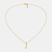 The Cursive J Necklace - thumb 3