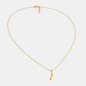 The Cursive J Necklace - thumb 5