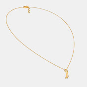 The Cursive L Necklace - thumb 6