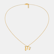 The Cursive M Necklace - thumb 3