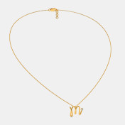 The Cursive M Necklace - thumb 5