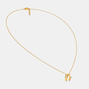 The Cursive N Necklace - thumb 5