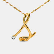 The Cursive S Necklace - thumb 3