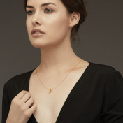 The Cursive Y Necklace - thumb 2