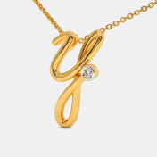 The Cursive Y Necklace - thumb 1
