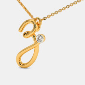 The Cursive Z Necklace - thumb 1