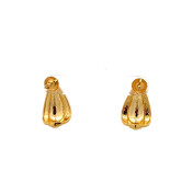 The Golden Valor J Hoop Earrings - thumb 5