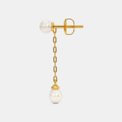 The Pearl Essence Dangler Earrings - thumb 4