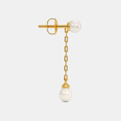 The Pearl Essence Dangler Earrings - thumb 6