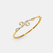 The Sachi Oval Bangle - thumb 1