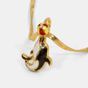 The Playing Dolphin Kids Pendant - thumb 1