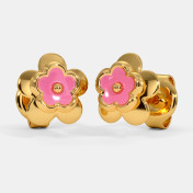 The Pink Kids Stud Earrings - thumb 1