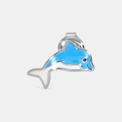 The Blue Dolphin Kids Stud Earrings - thumb 2