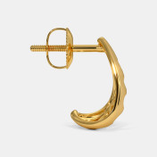The Gwri J Hoop Earrings - thumb 6