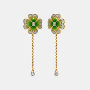 The Viridi Drop Earrings - thumb 1