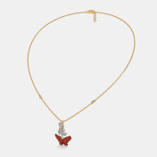 The Flutura Butterfly Necklace - thumb 2