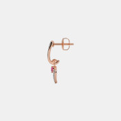 The Rapturous J Hoop Earrings - thumb 3