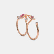 The Seraphine Two Finger Ring - thumb 8